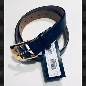 Lucchese Black Leather Belt